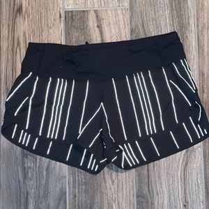 Lululemon Reflective shorts 2.5 in
